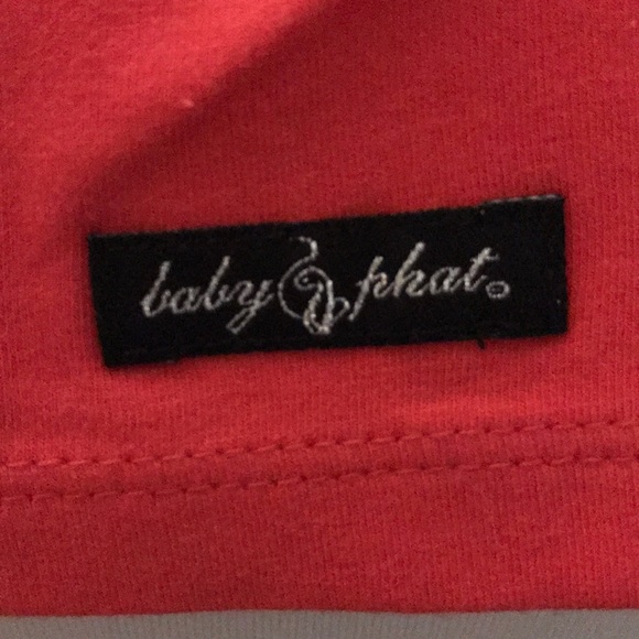 Baby Phat M pink short Tee with tags - Picture 3 of 4